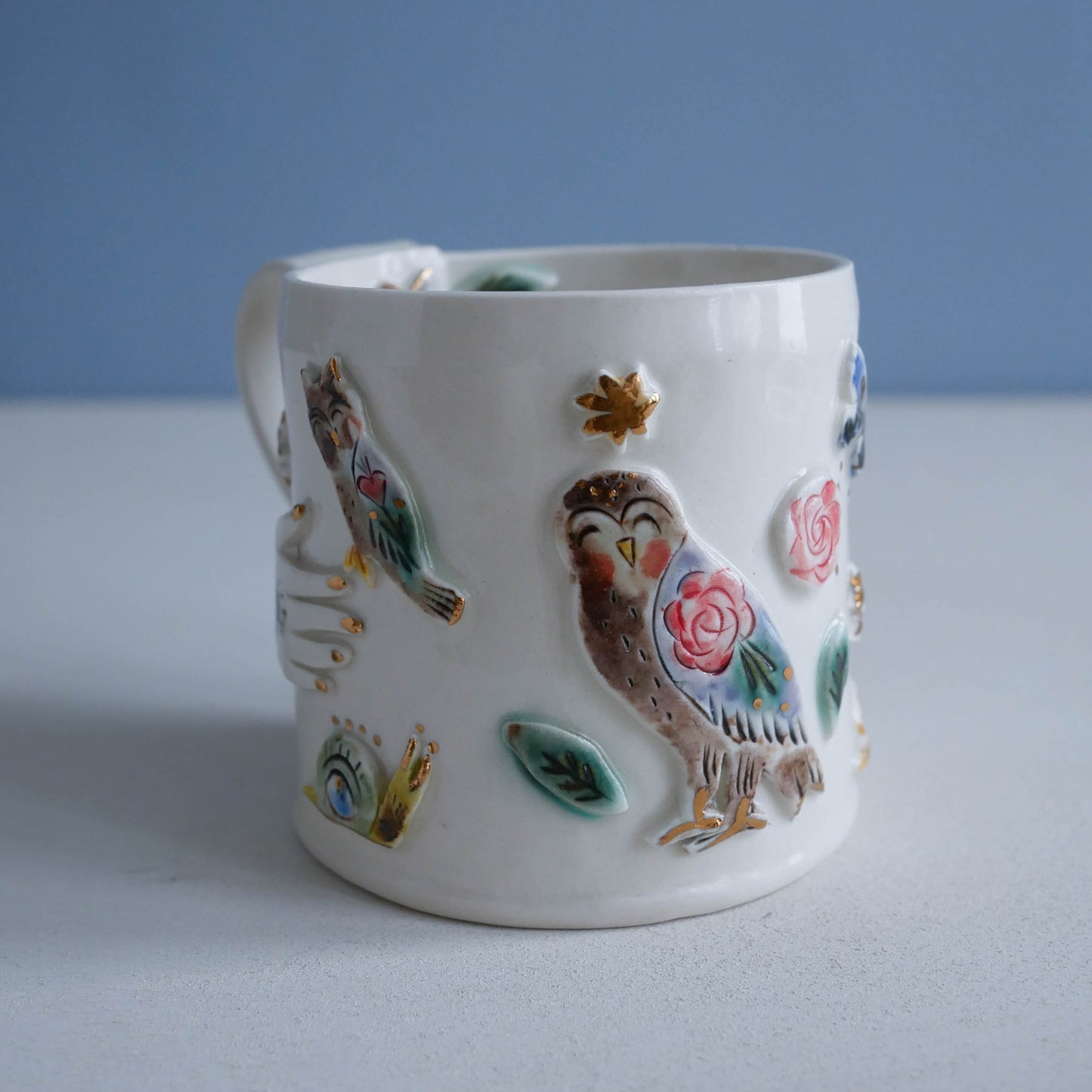 Mug * Heron & Owls