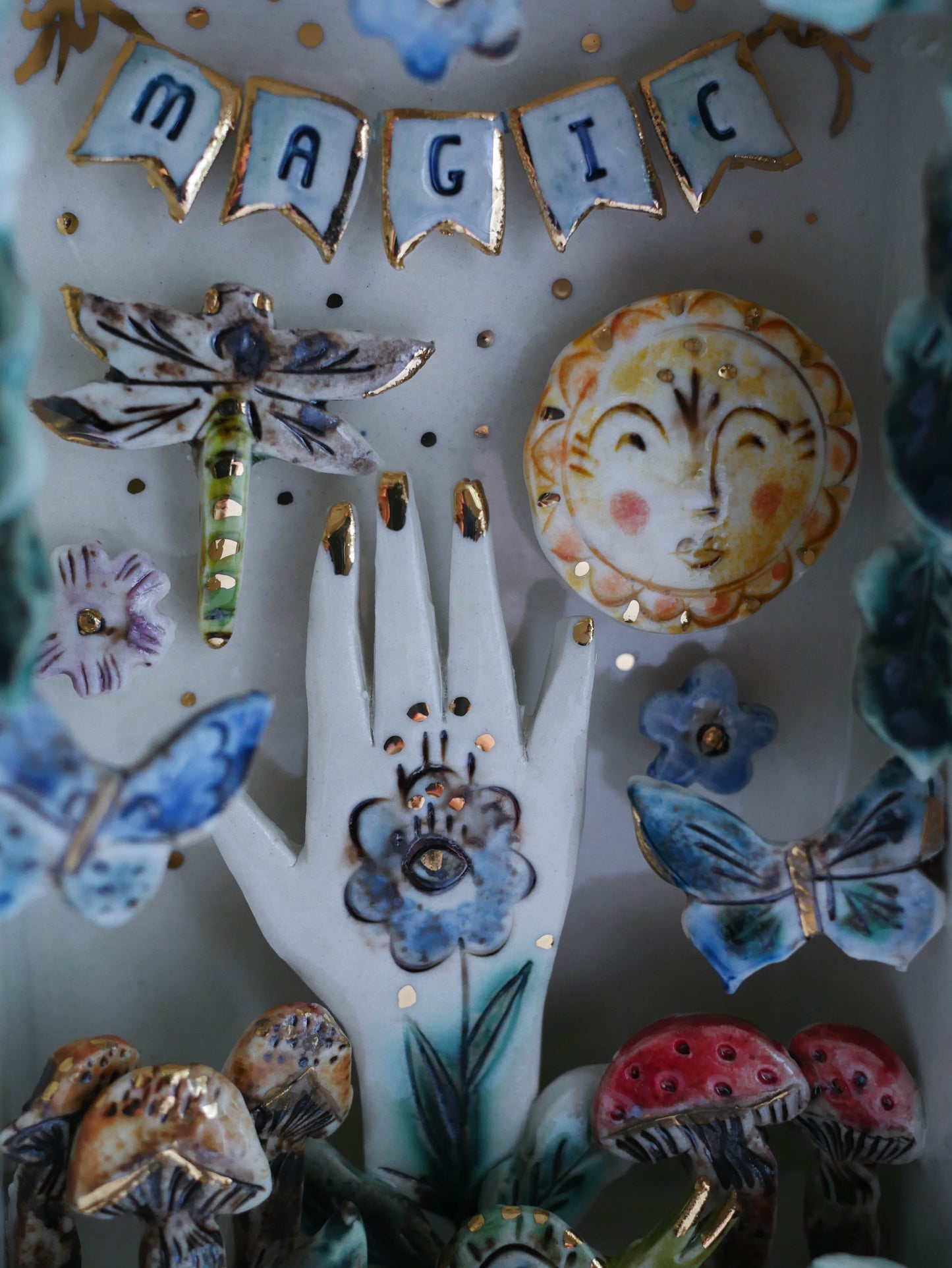 Wall Box * Sun Magic Dragonfly