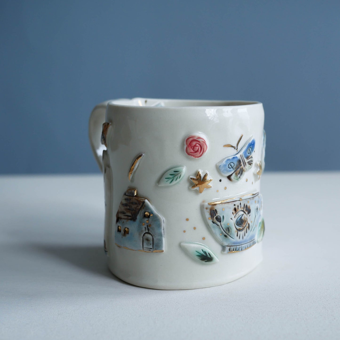 Mug * Teacup, cabin, owl