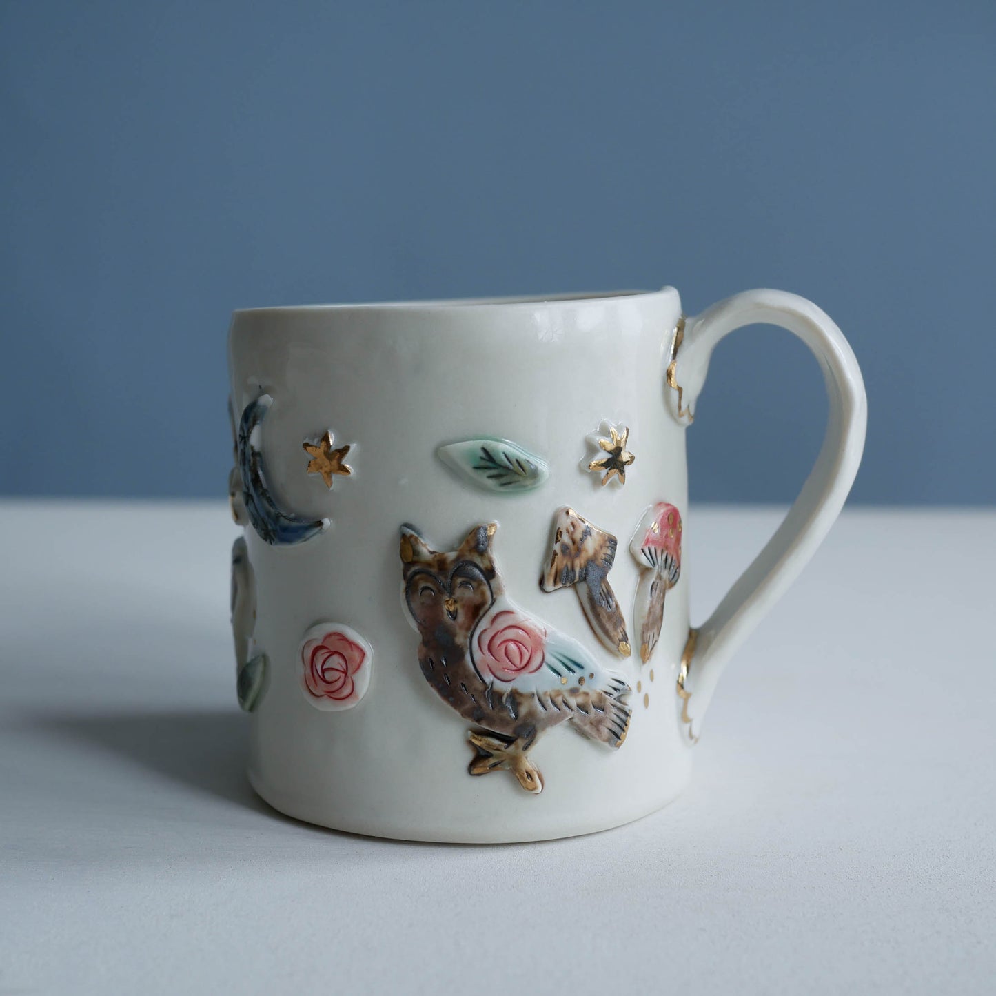 Mug * Teacup, cabin, owl