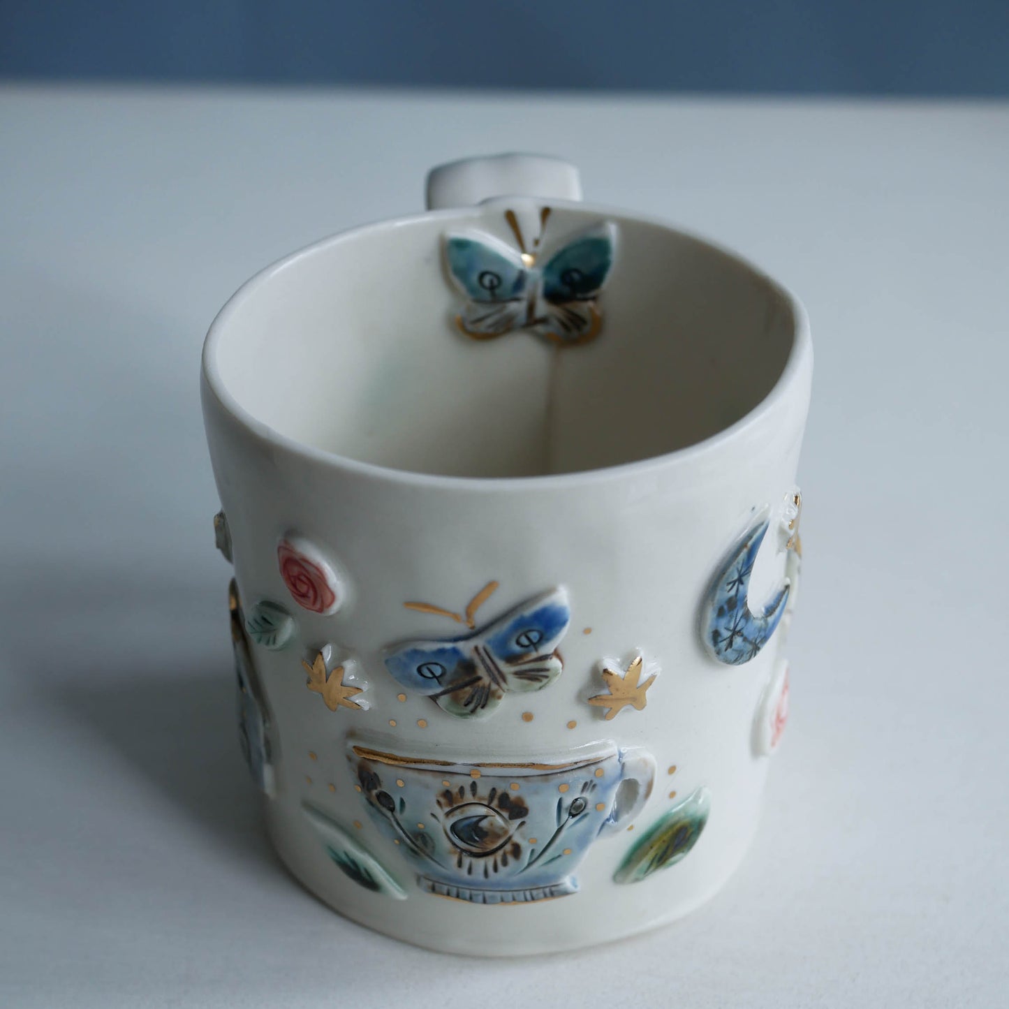 Mug * Teacup, cabin, owl