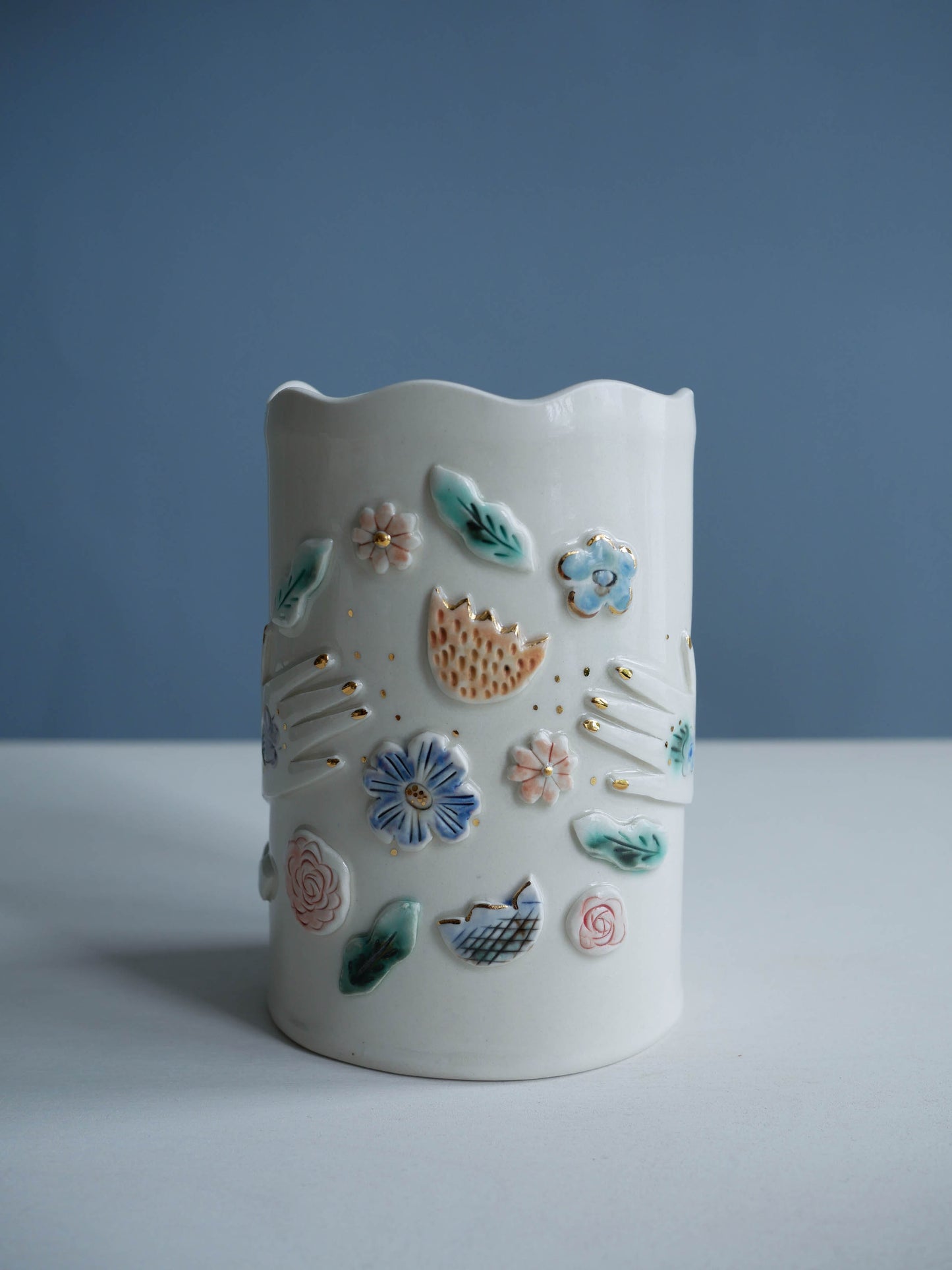 Vase * Hands with Flowers