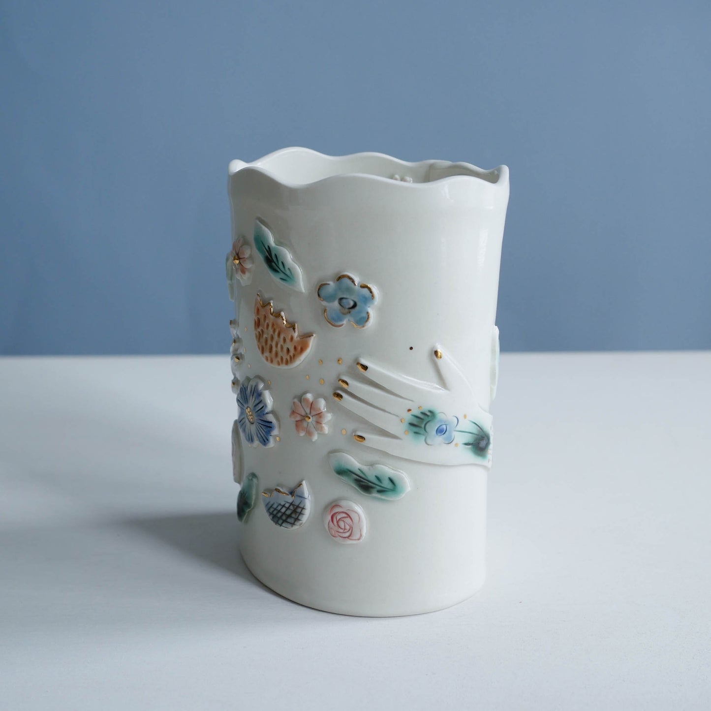 Vase * Hands with Flowers