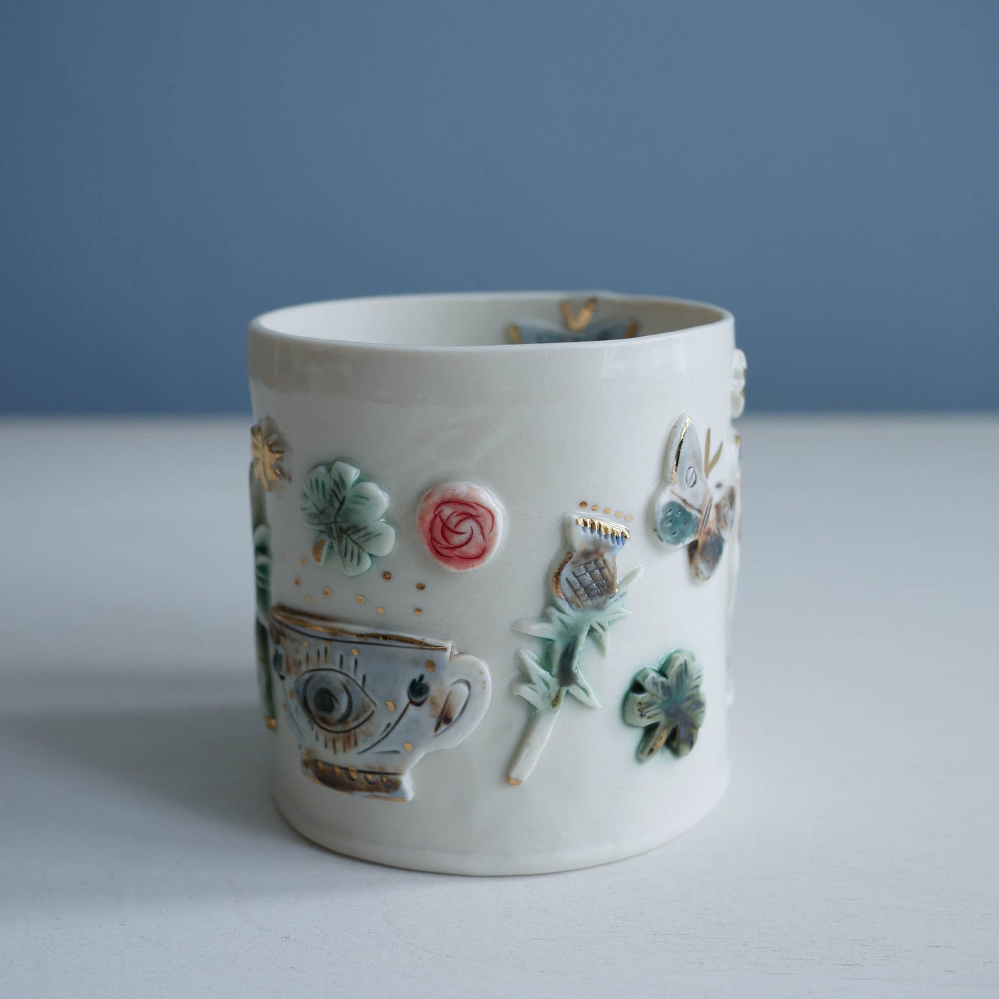 Mug * Imperfect * Teacup clover & thistle