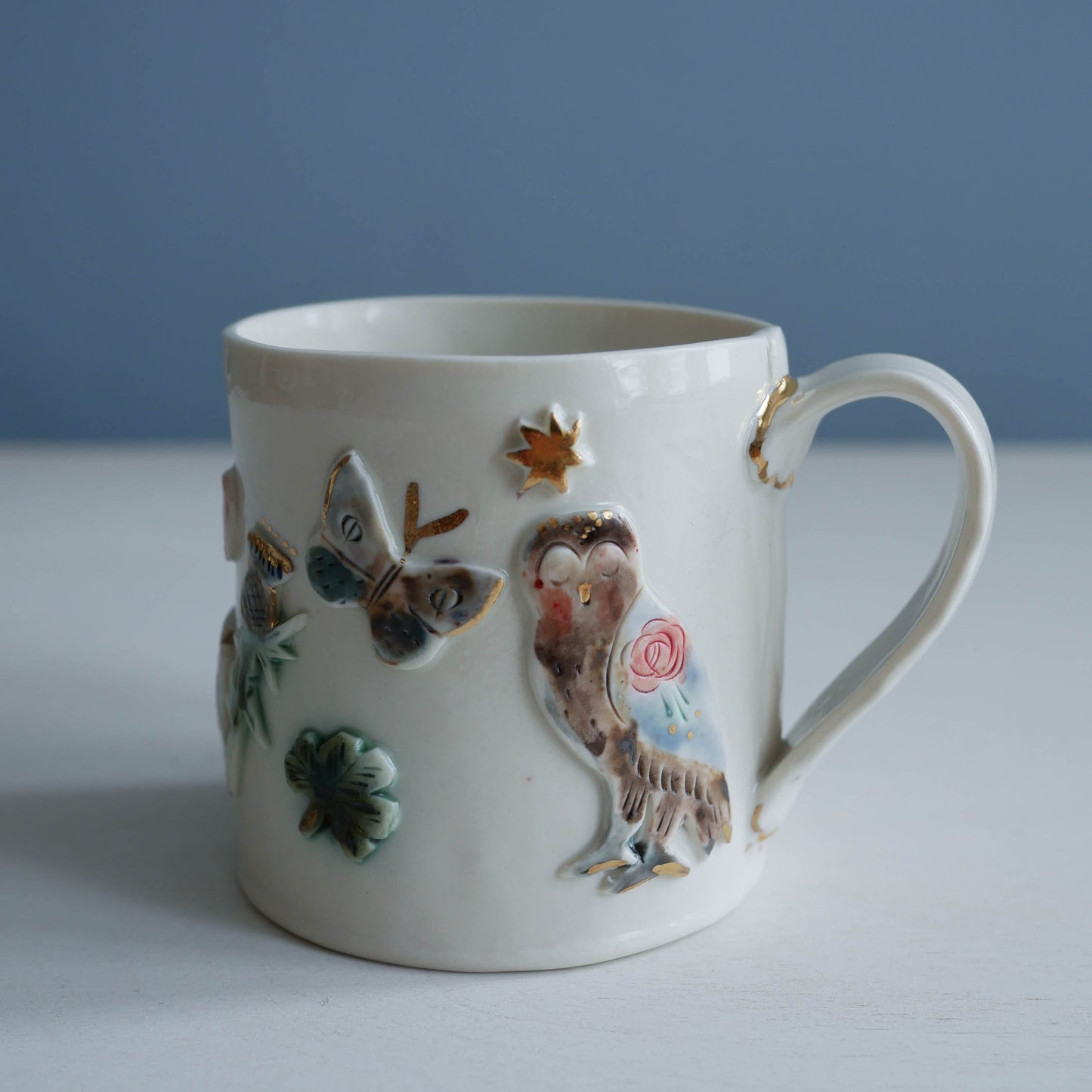 Mug * Imperfect * Teacup clover & thistle