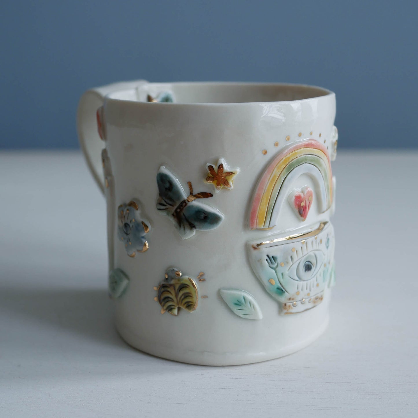 Mug * Imperfect * Teacup rainbow