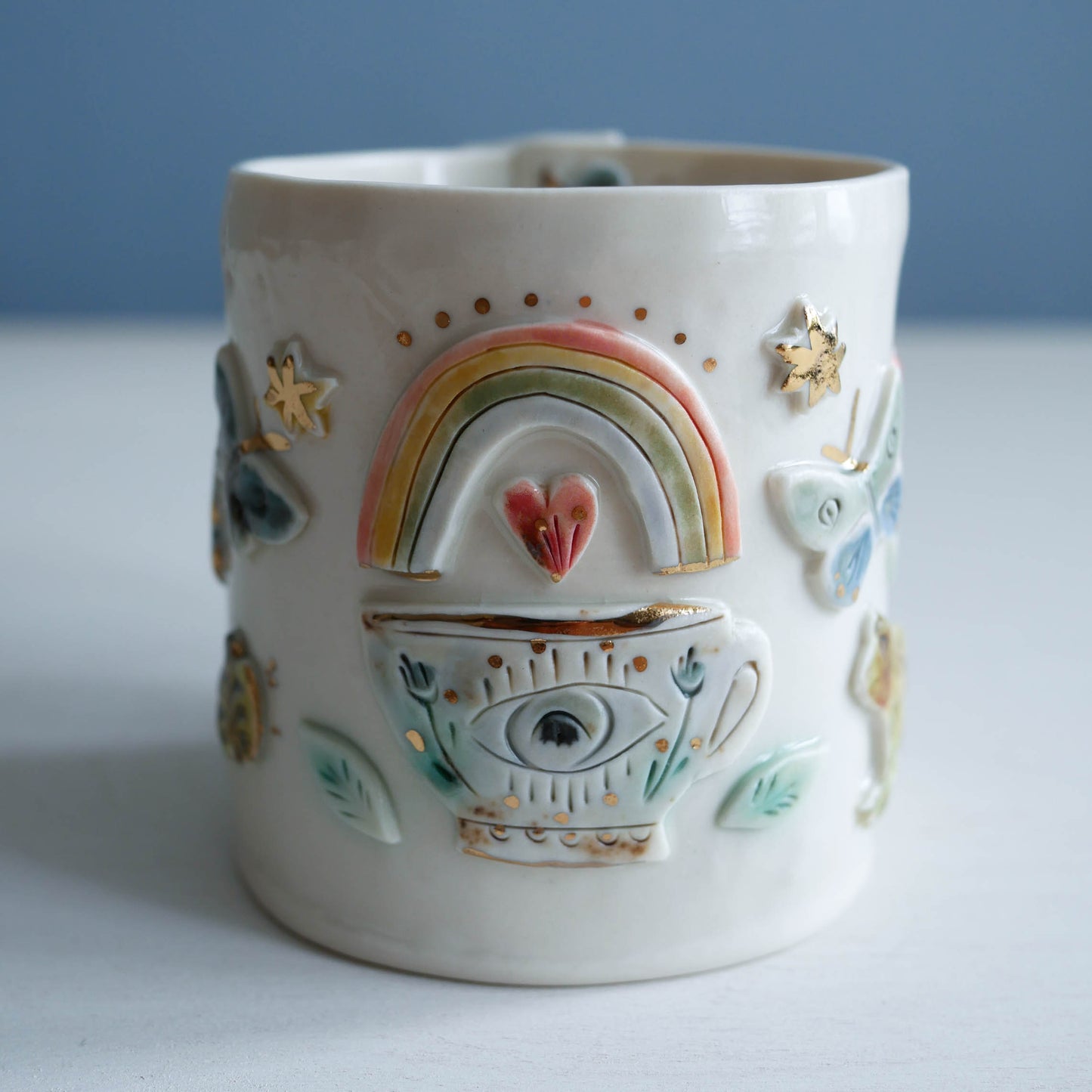 Mug * Imperfect * Teacup rainbow