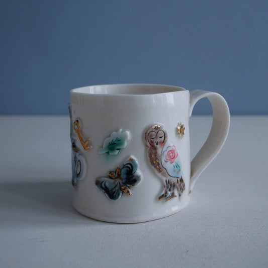 Mug * Teacup, Snake, Moon & Key