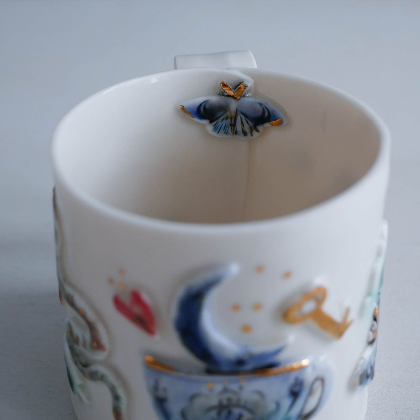 Mug * Teacup, Snake, Moon & Key