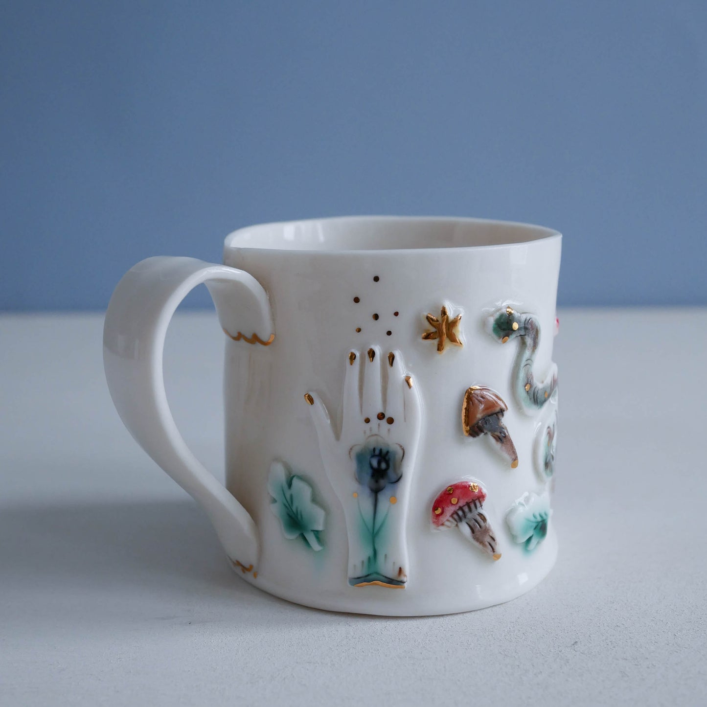 Mug * Teacup, Snake, Moon & Key