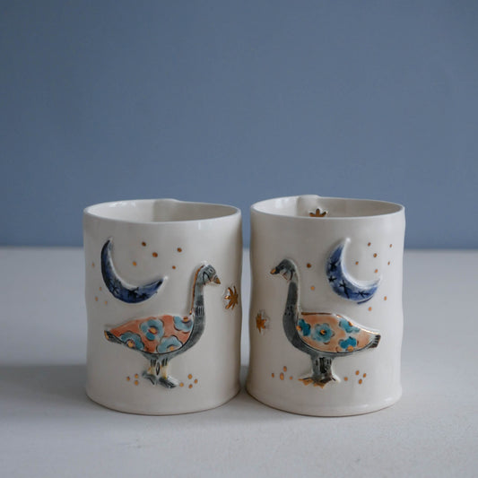Cup * Goose (one on the left)
