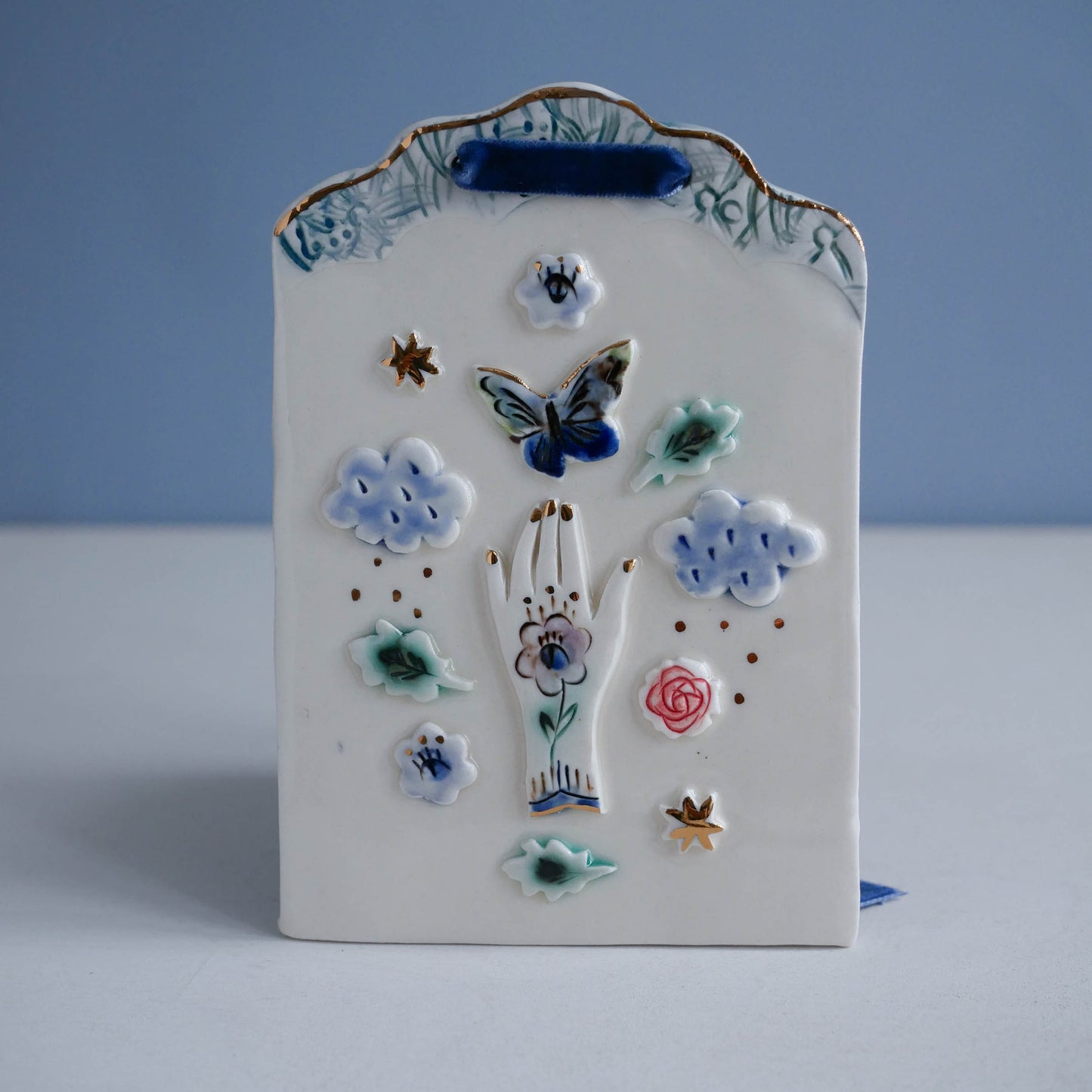 Tile * Hand to Butterfly & Rain Clouds