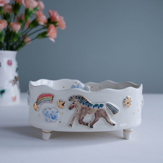 Planter * Rainbow Pony