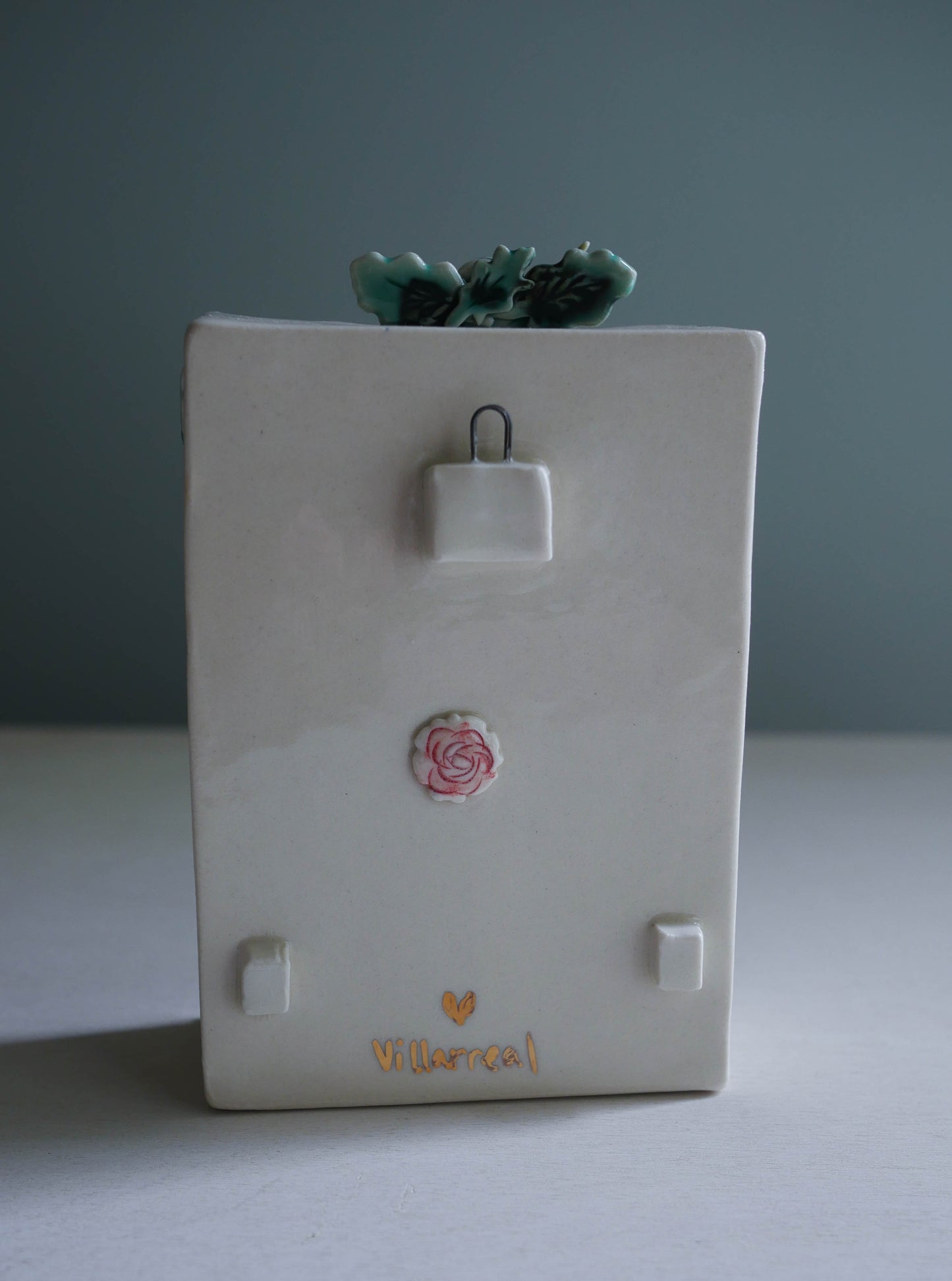 Wall Box * Garden Lover Vase snail & frog